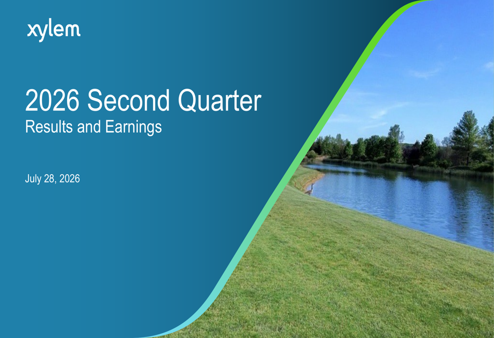 Xylem Q2 2026 slides