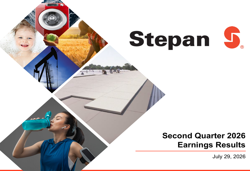 Stepan Q2 2026 slides