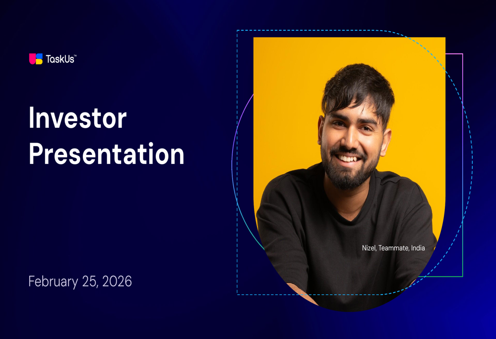 TaskUs Q4 2025 slides