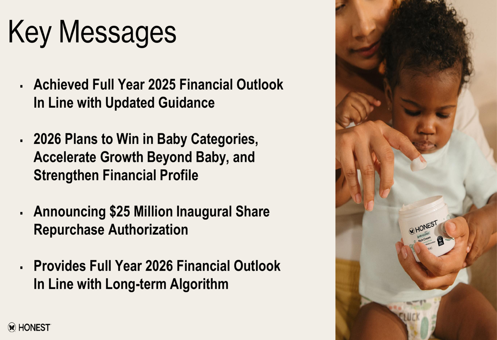 Honest Company 2025年第4四半期決算:事業撤退の中で有機的成長が輝く
