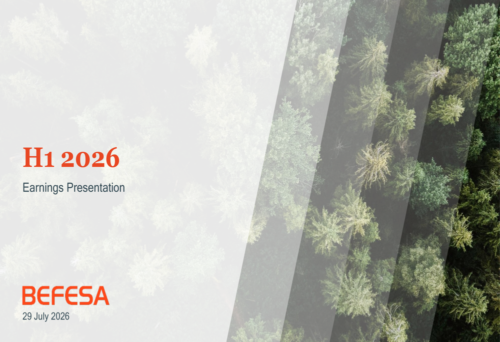 Befesa H1 2026 slides