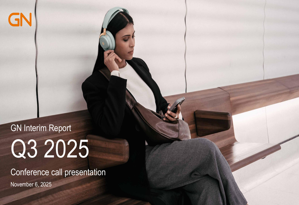 GN Store Nord Q3 2025 slides