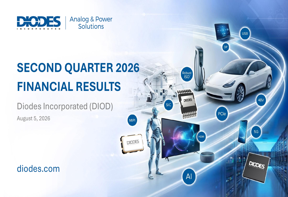 Diodes Q2 2026 slides