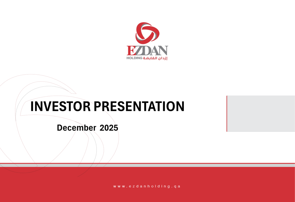 Ezdan 2025 presentation