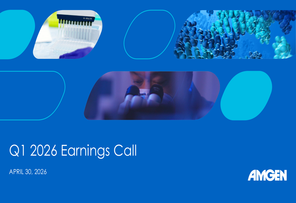 Amgen Q1 2026 slides