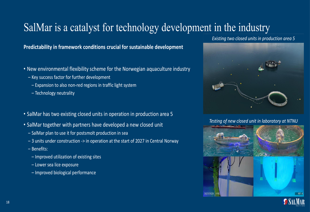 SalMar Q3 2025 slides: Record harvest volume offset by lower salmon ...