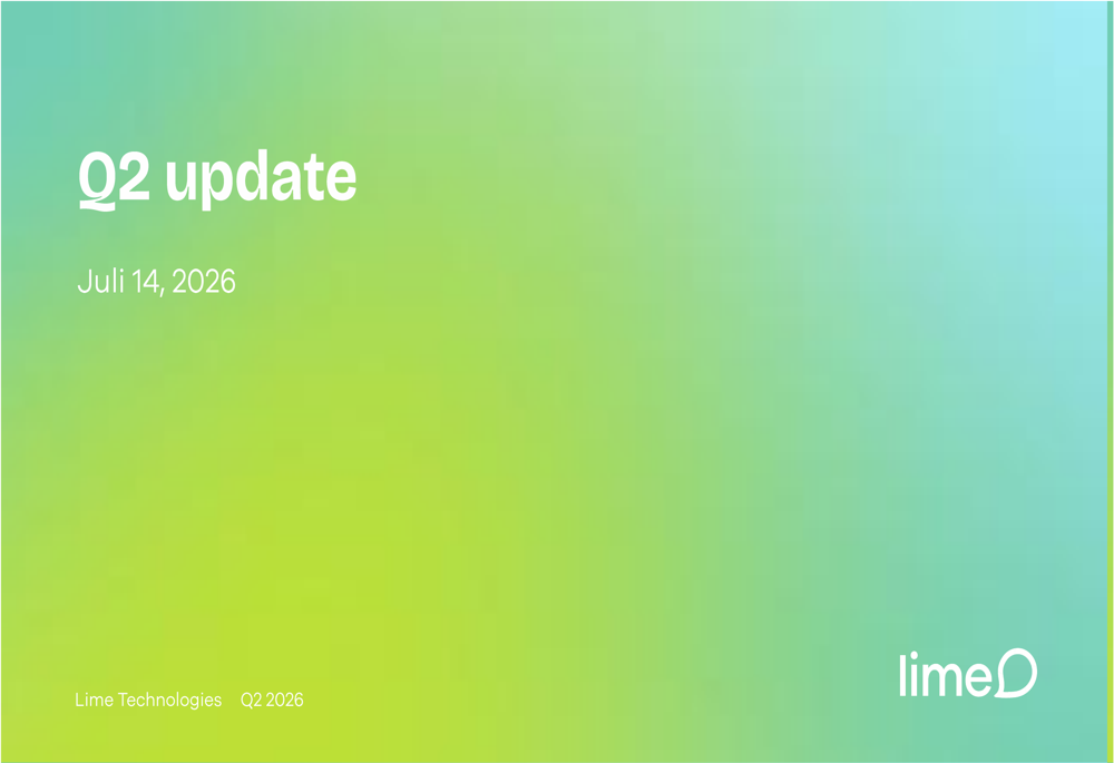 Lime Q2 2026 slides