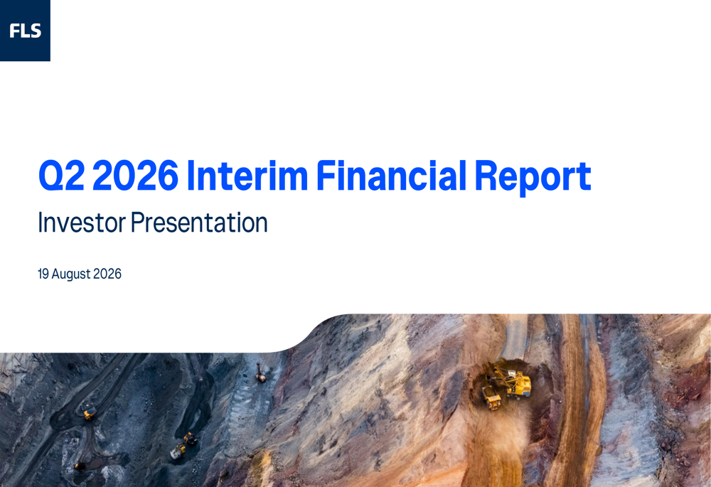 FLSmidth Q2 2026 slides