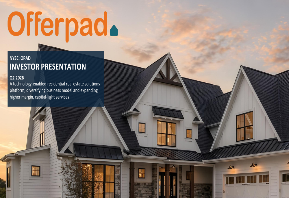 Offerpad Q2 2026 slides