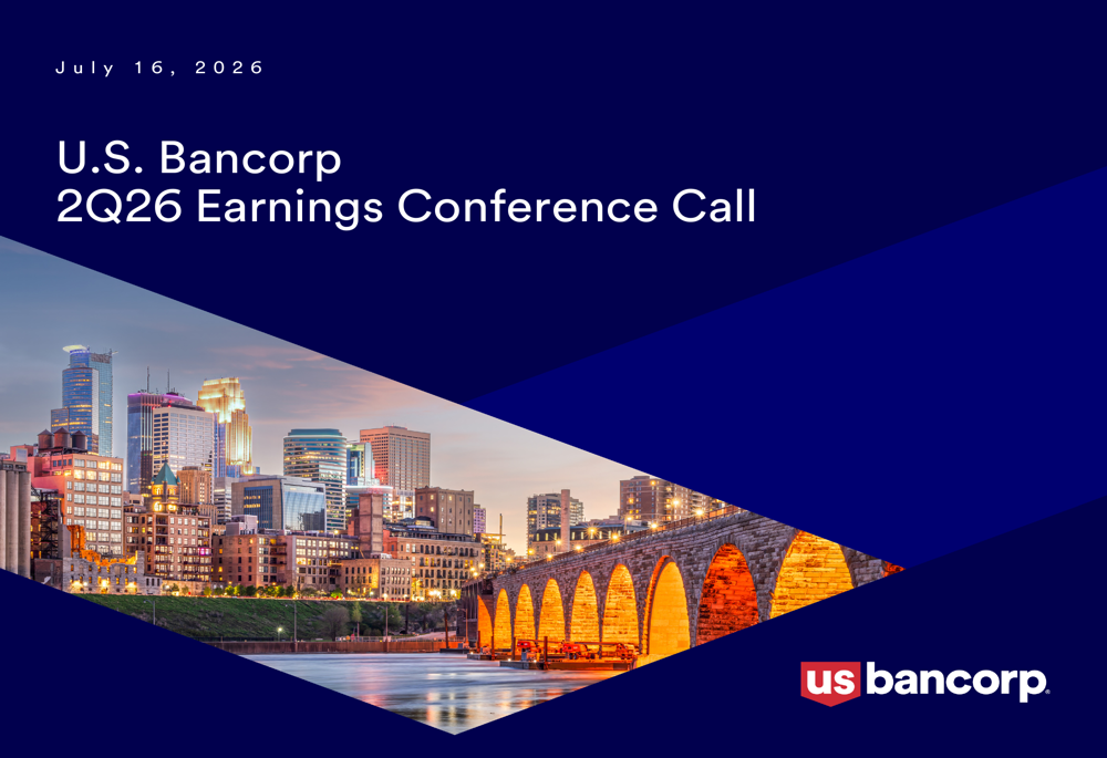 U.S. Bancorp Q2 2026 slides