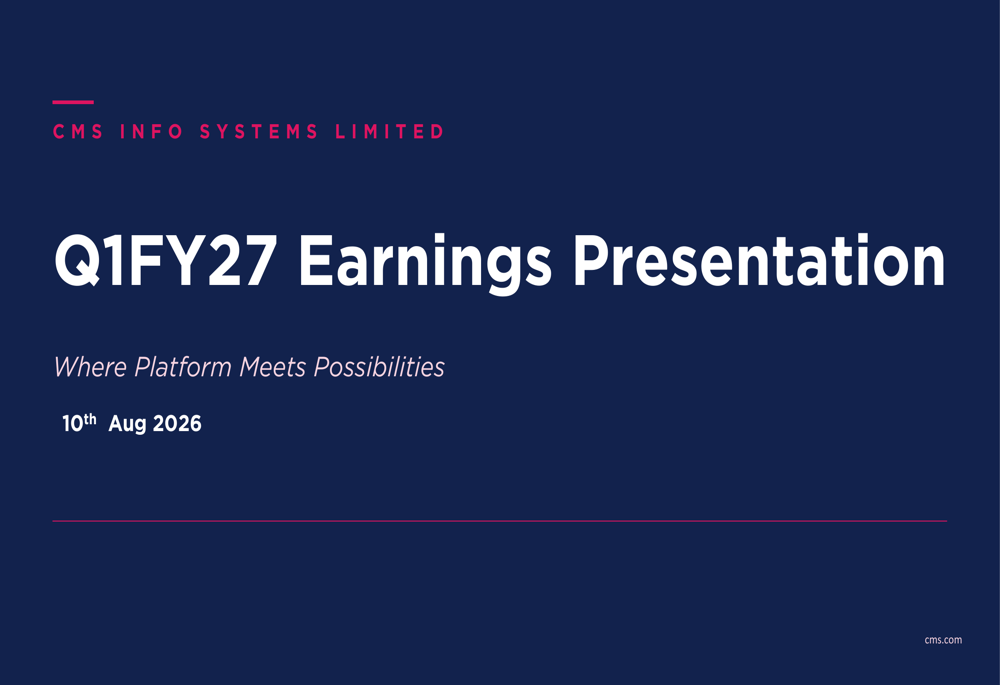 CMS Info Q1 FY27 slides