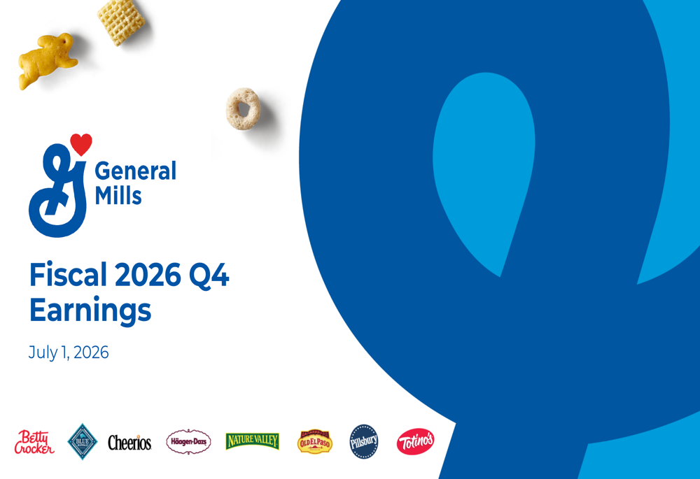 General Mills Q4 F26 slides