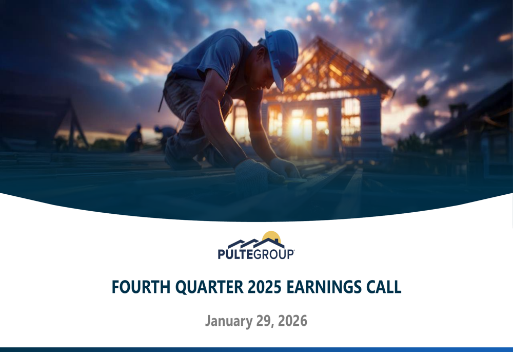 PulteGroup Q4 2025 slides