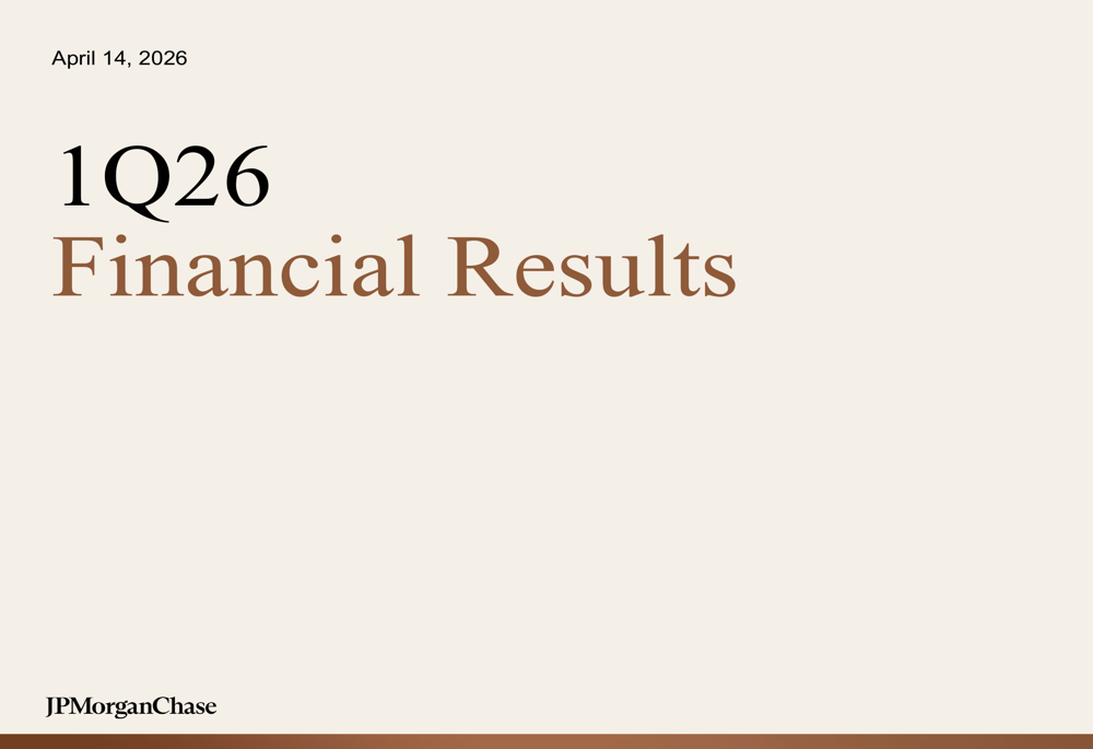 JPMorgan Q1 2026 slides