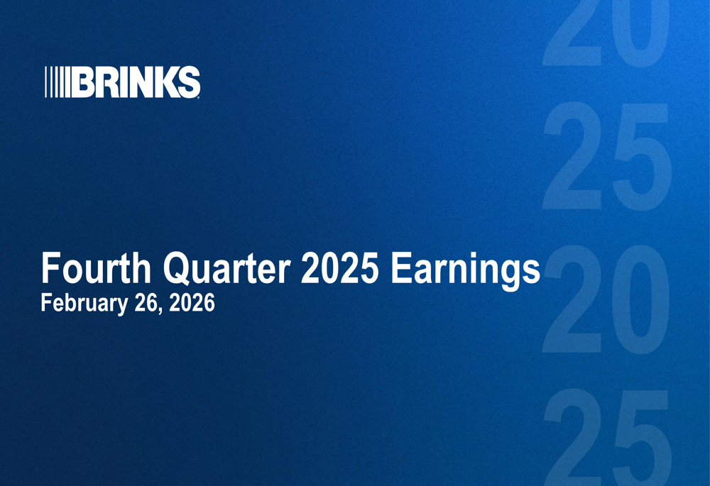Brink's Q4 2025 slides
