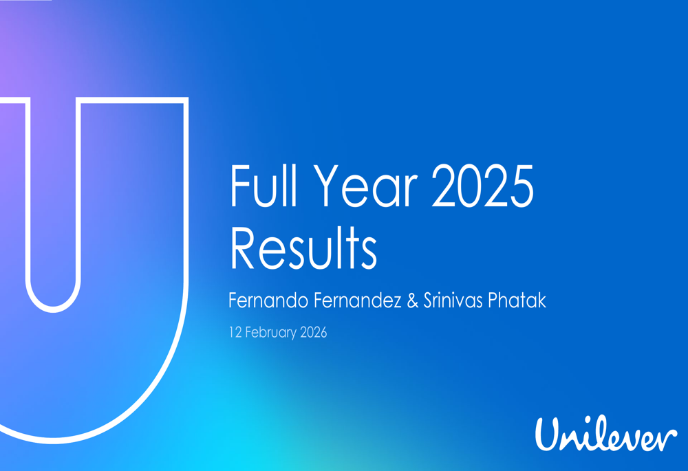 Unilever Q4 2025 presentation