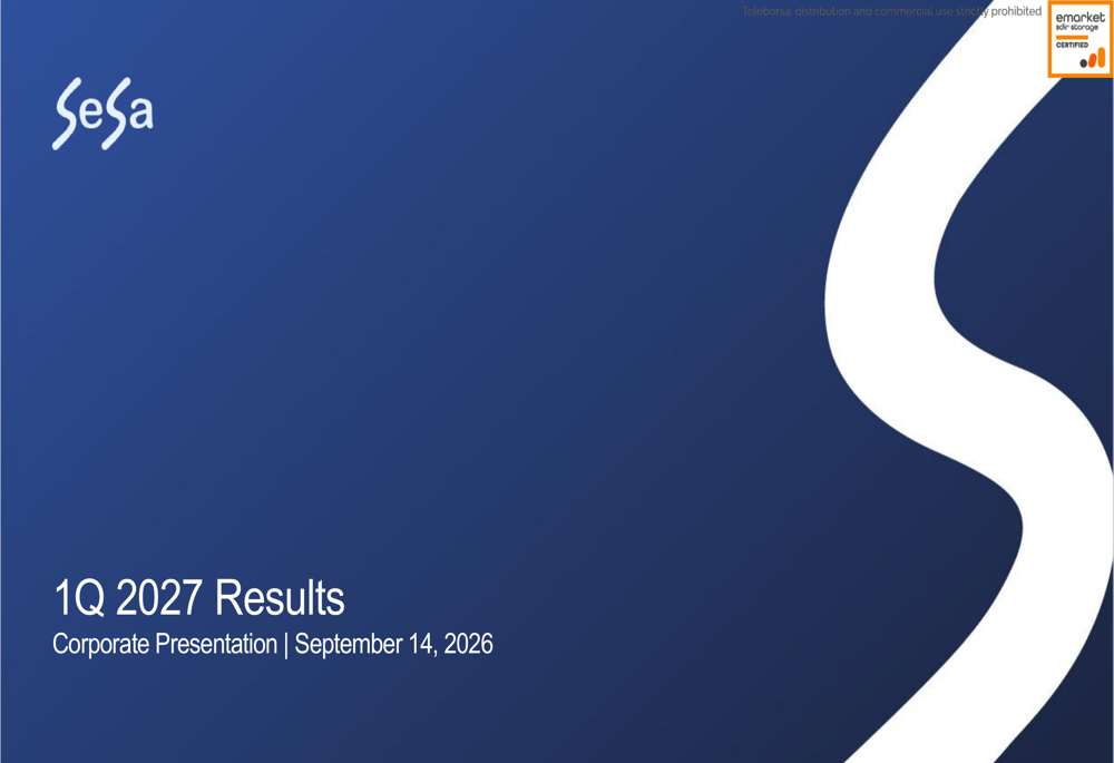 Sesa Q1 2027 slides