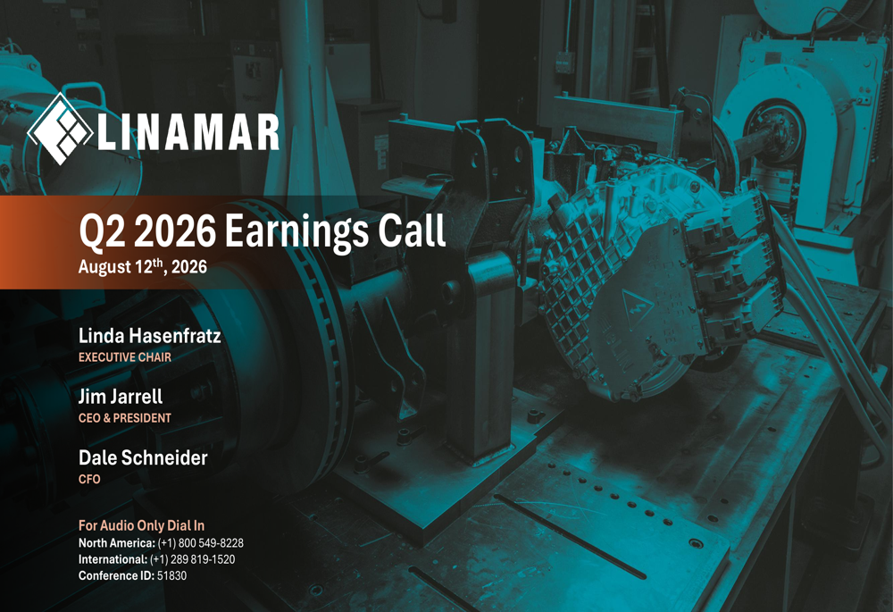 Linamar Q2 2026 slides