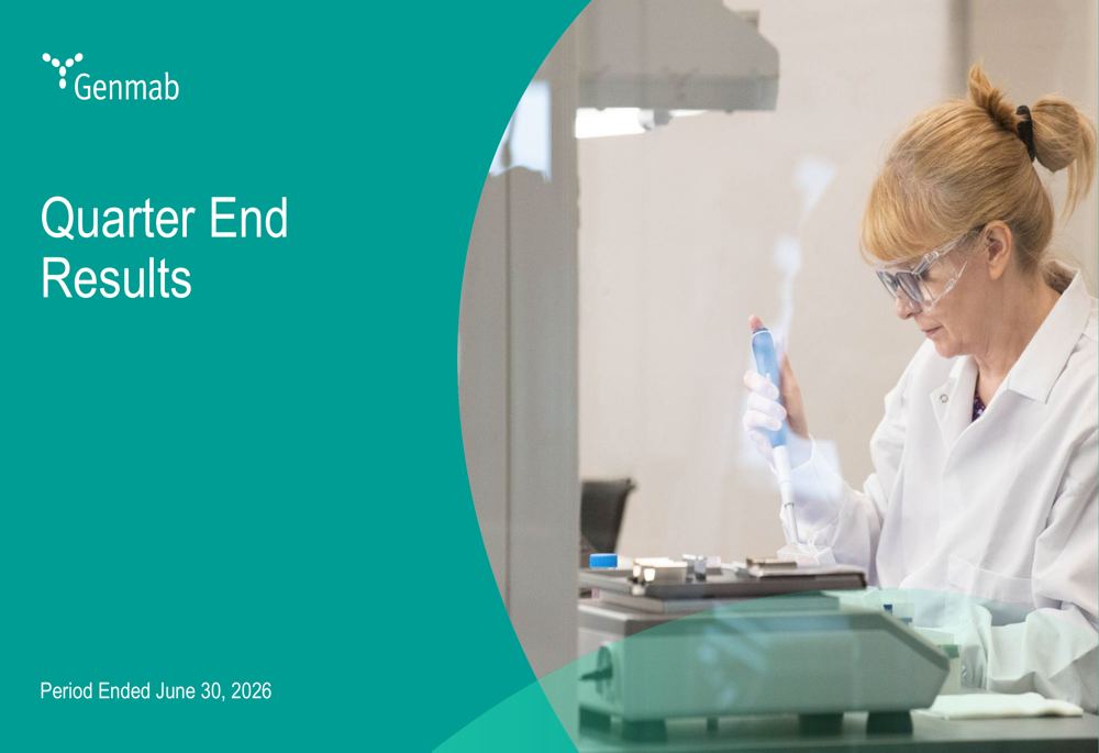 Genmab H1 2026 slides