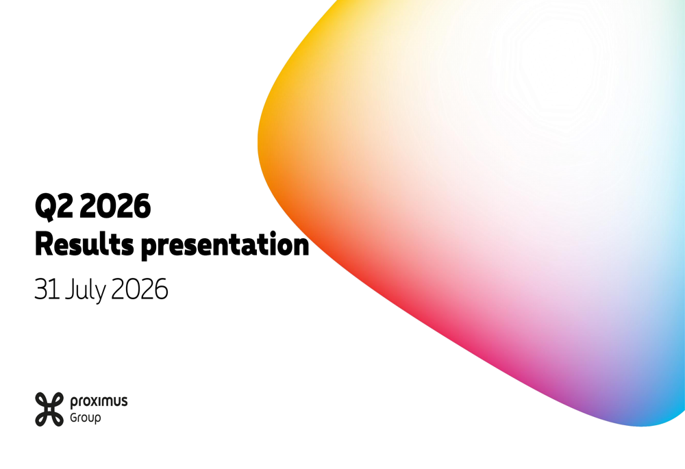 Proximus Q2 2026 slides
