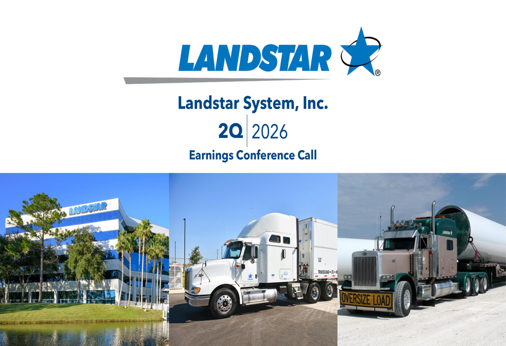 Landstar Q2 2026 slides