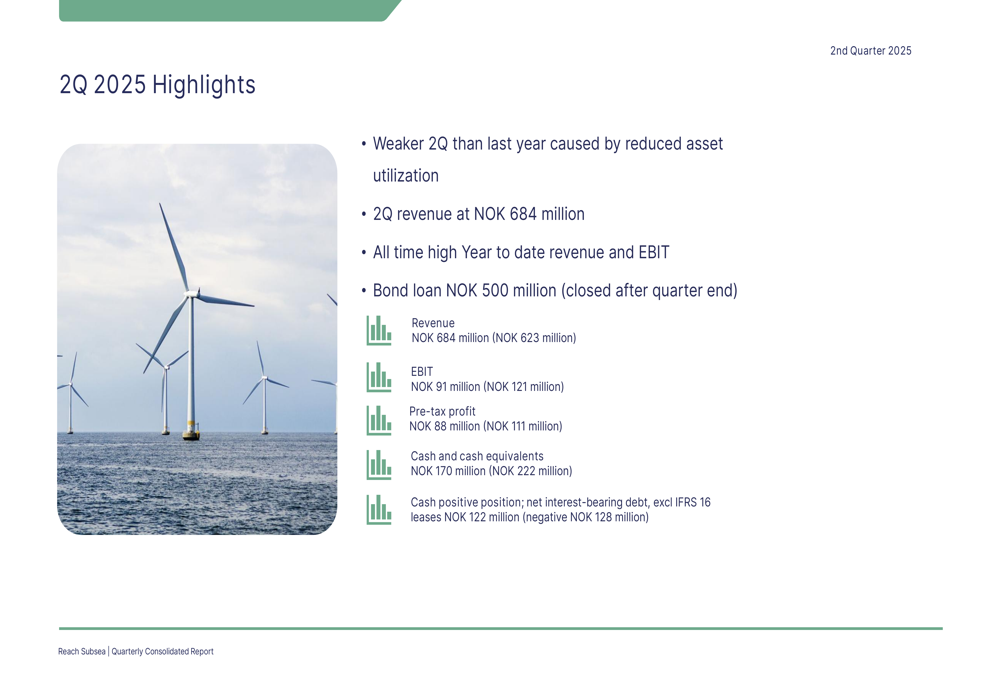 Reach Subsea Q2 2025 slides: Mixed quarter results amid record first-half performance