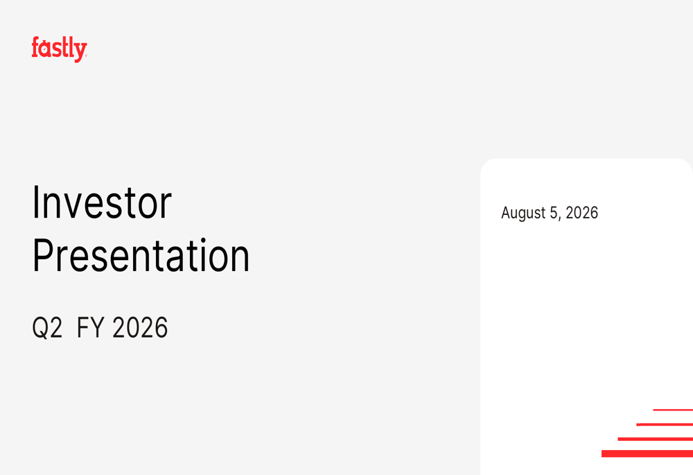Fastly Q2 2026 slides