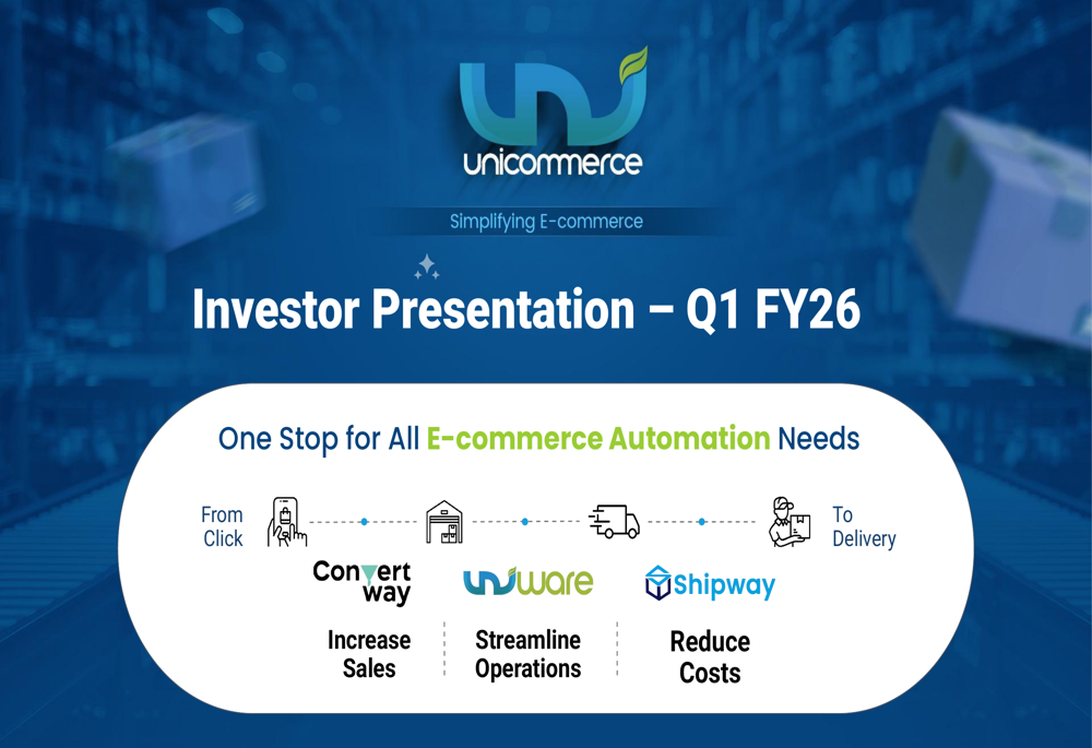 Unicommerce Q1 FY26 slides