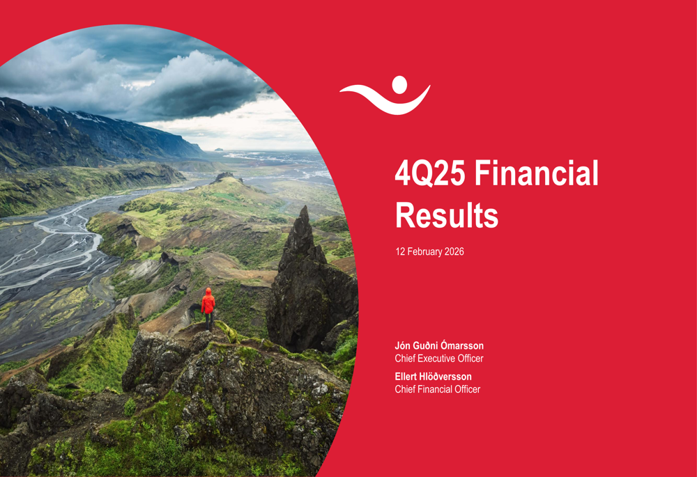 Íslandsbanki Q4 2025 slides