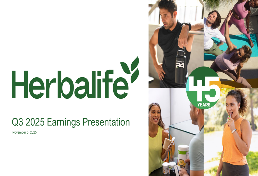 Herbalife Q3 2025 slides