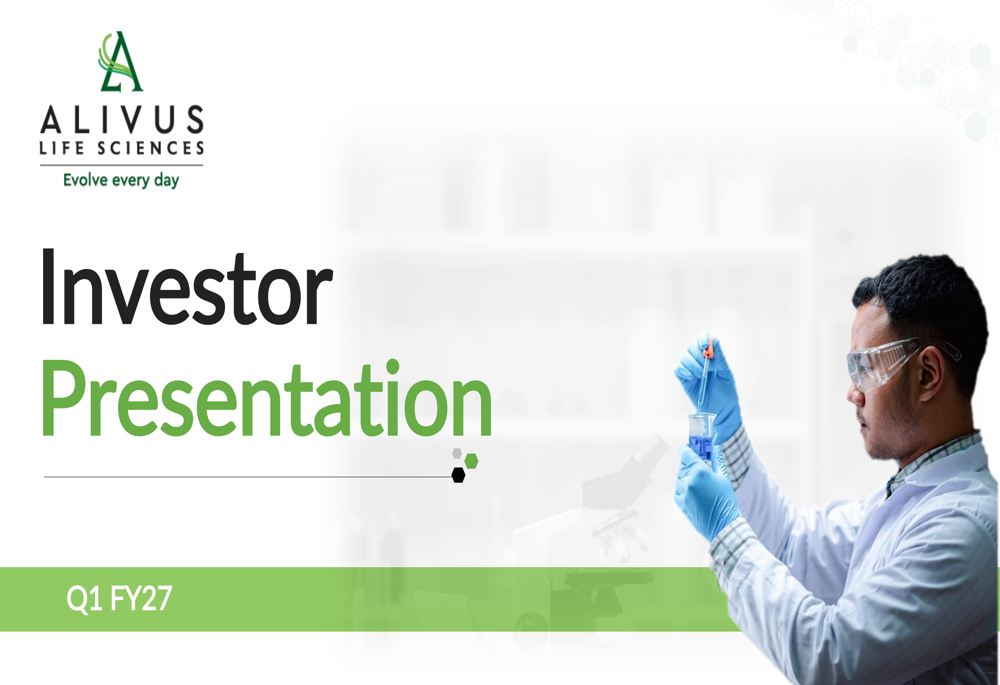 Alivus Q1 FY27 slides