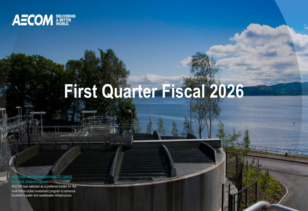 AECOM Q1 2026 presentation