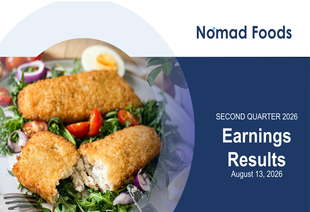 Nomad Foods Q2 2026 slides