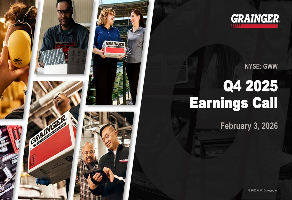 W.W. Grainger Q4 2025 slides
