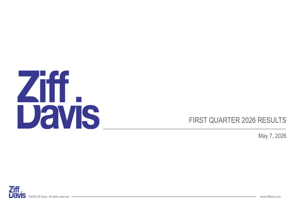 Ziff Davis Q1 2026 slides