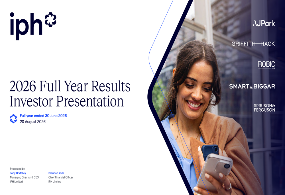 IPH FY26 slides