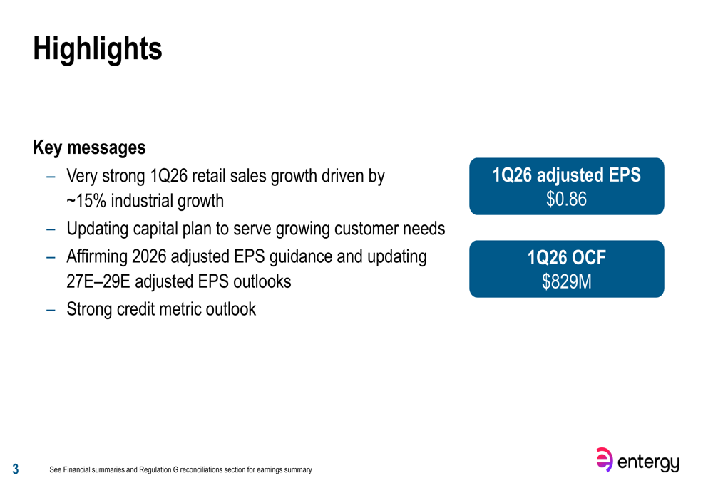 エナジー2026年第1四半期決算：570億ドル資本計画がEPS見通しを押し上げ