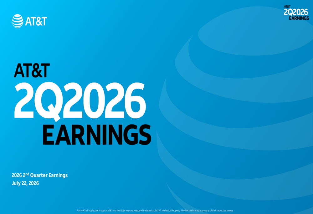 AT&T Q2 2026 slides