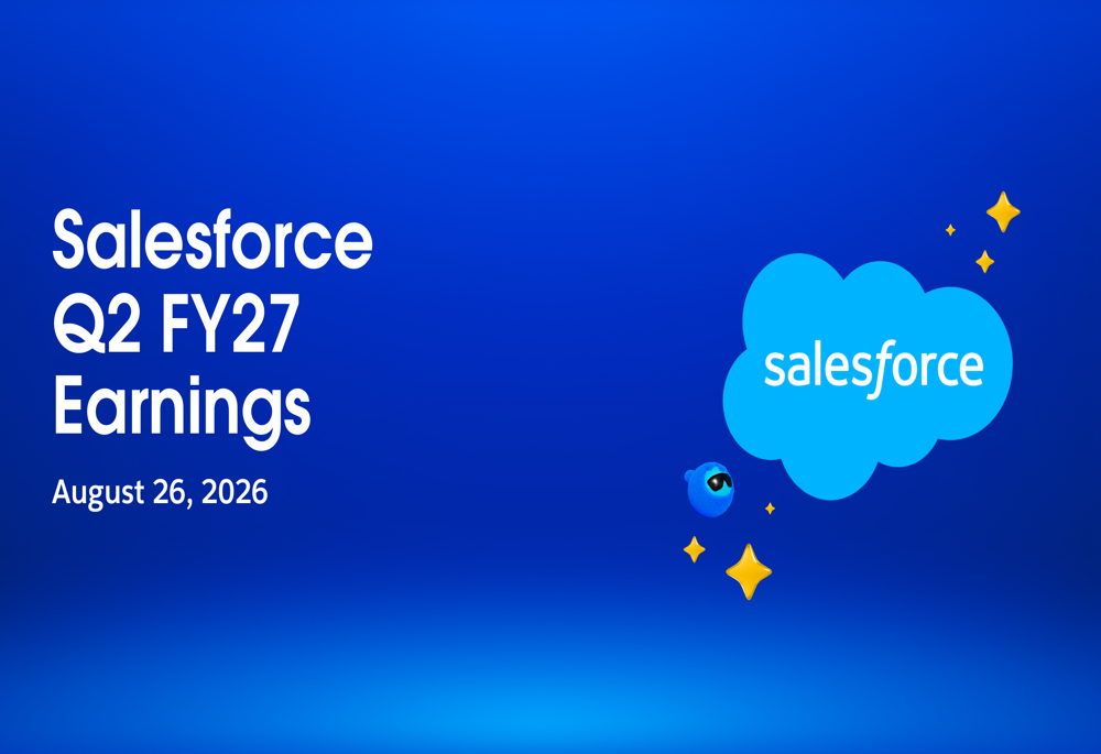 Salesforce Q2 FY27 slides