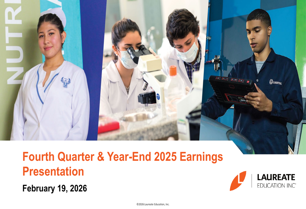 Laureate Education Q4 2025 slides