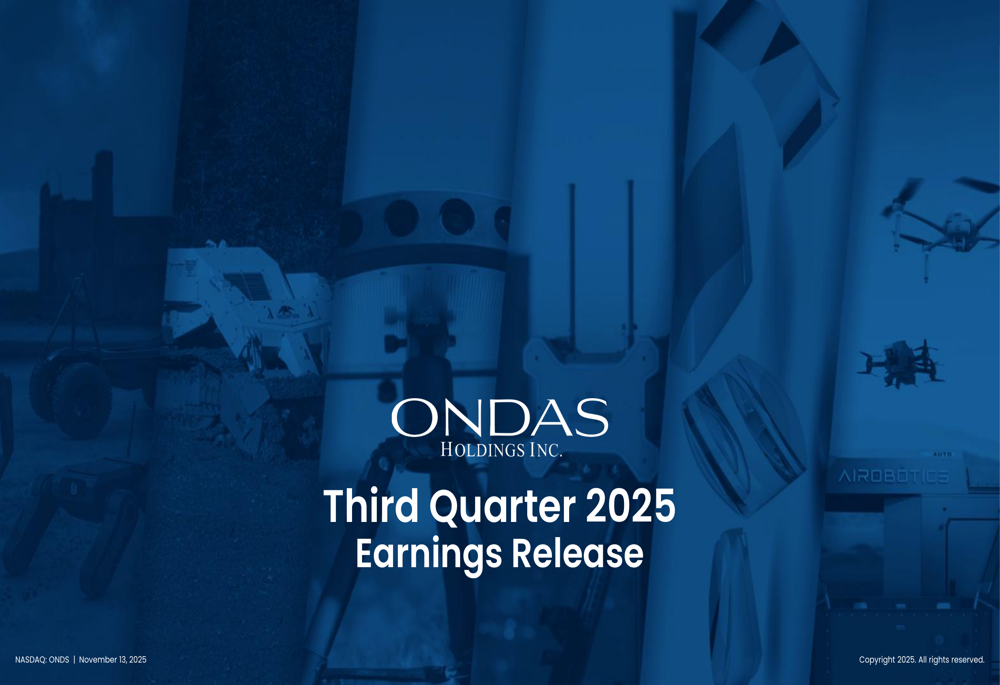 Ondas Q3 2025 slides
