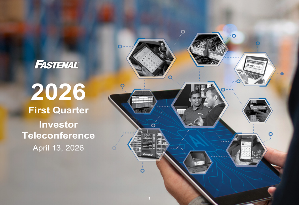 Fastenal Q1 2026 slides