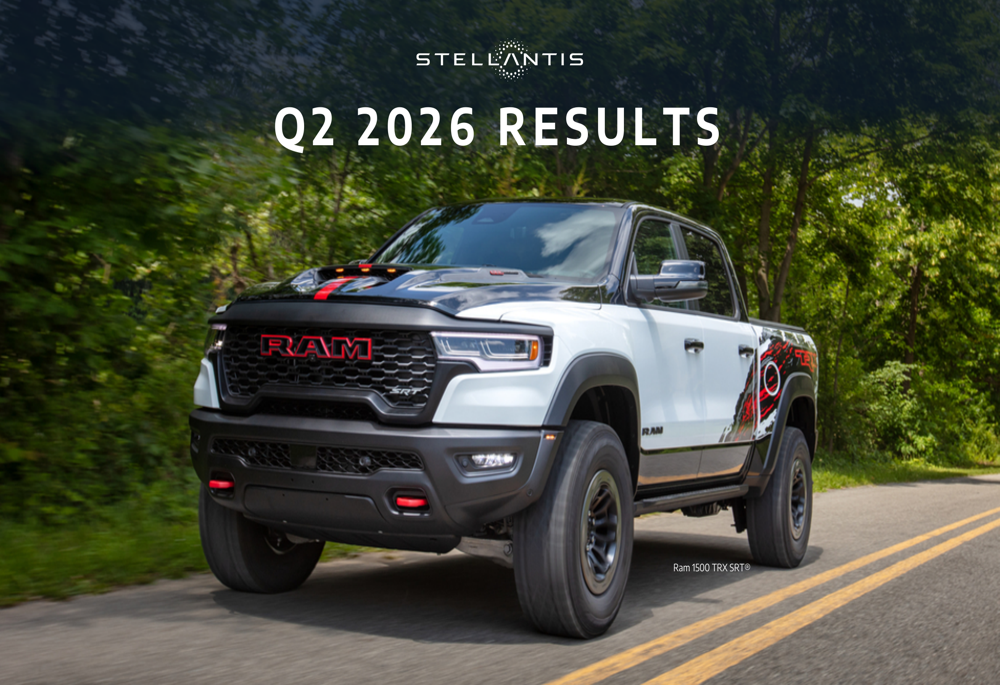 Stellantis Q2 2026 slides