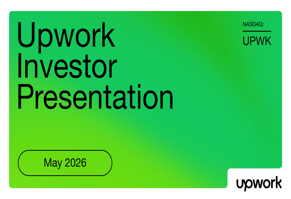 Upwork Q1 2026 slides