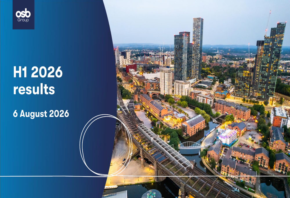 OSB Group H1 2026 slides