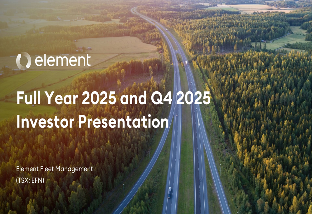 Element Fleet Q4 2025 slides