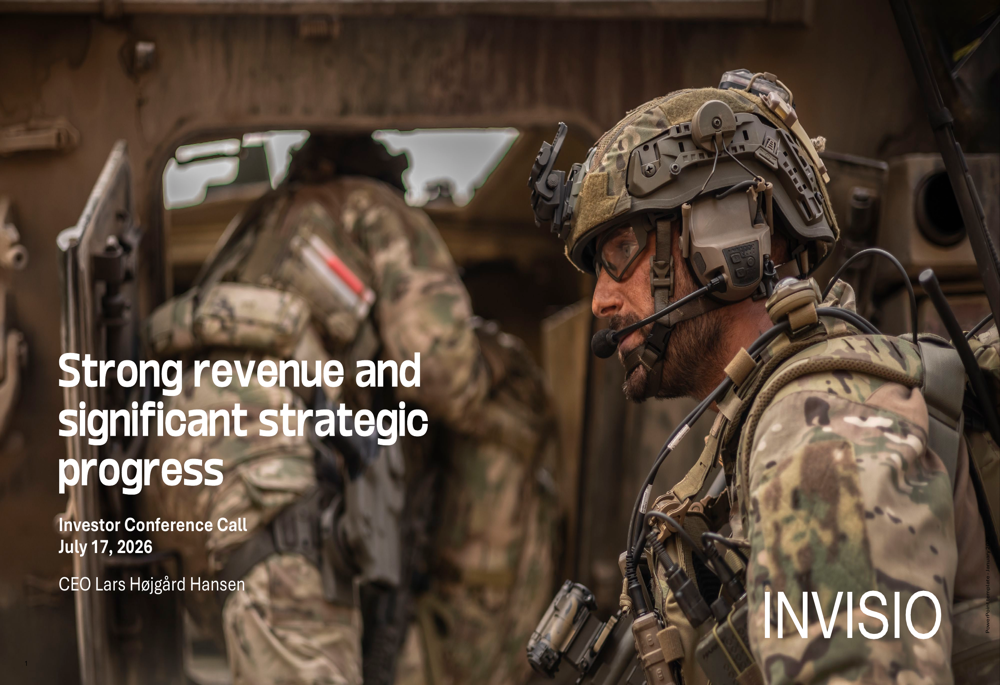 INVISIO Q2 2026 slides