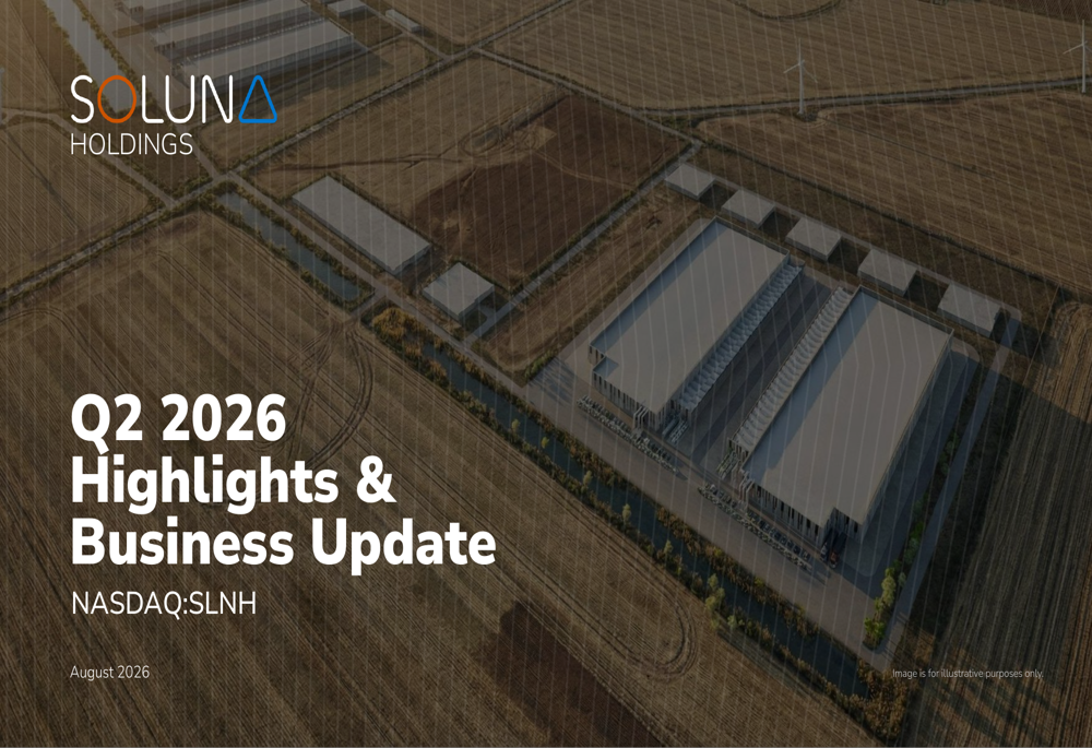 Soluna Q2 2026 slides