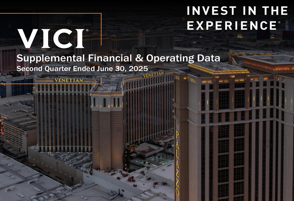 VICI Properties Q2 2025 slides