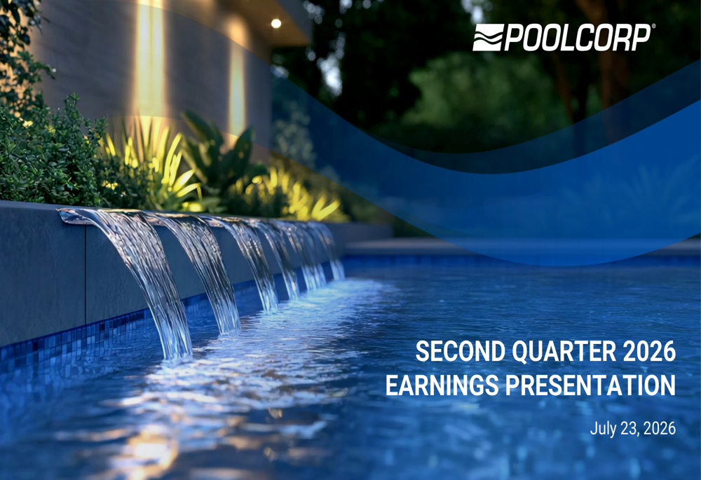 Pool Corp Q2 2026 slides